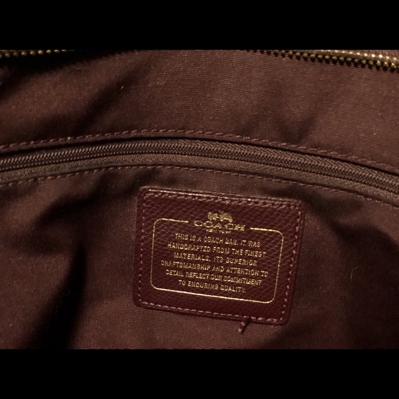 SOLD-Brown floral large Coach purse and Wallet - Picture 3 of 8